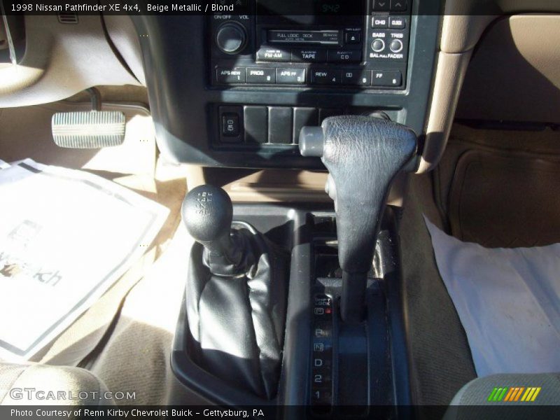  1998 Pathfinder XE 4x4 4 Speed Automatic Shifter