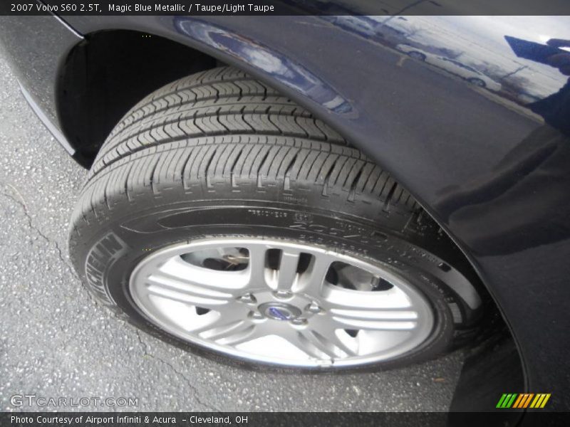 Magic Blue Metallic / Taupe/Light Taupe 2007 Volvo S60 2.5T