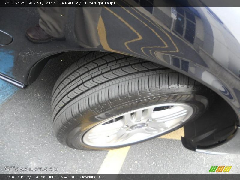 Magic Blue Metallic / Taupe/Light Taupe 2007 Volvo S60 2.5T