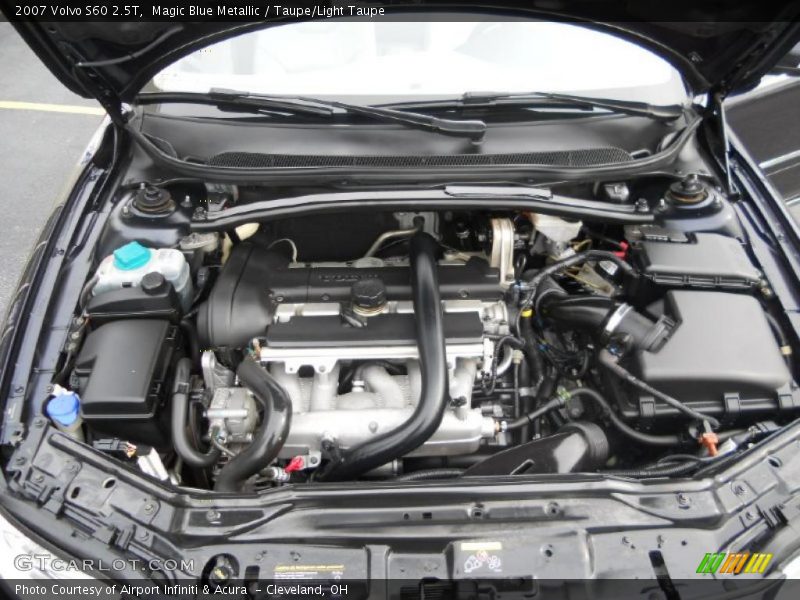 Magic Blue Metallic / Taupe/Light Taupe 2007 Volvo S60 2.5T