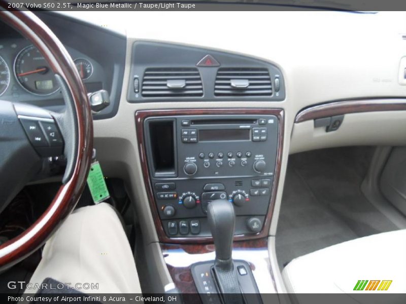 Magic Blue Metallic / Taupe/Light Taupe 2007 Volvo S60 2.5T