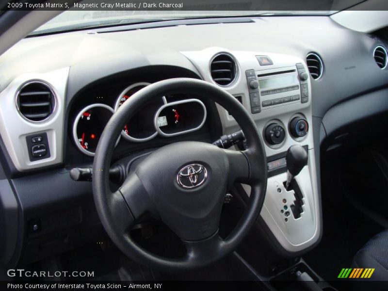 Magnetic Gray Metallic / Dark Charcoal 2009 Toyota Matrix S