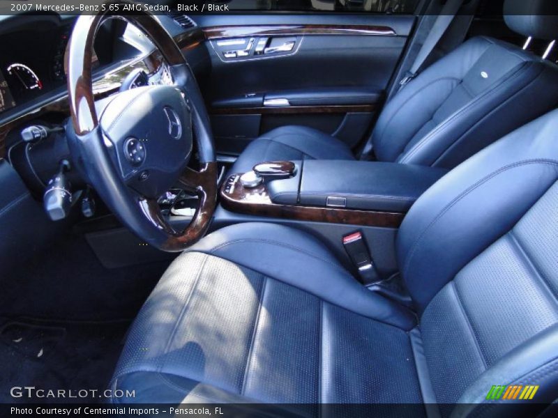  2007 S 65 AMG Sedan Black Interior