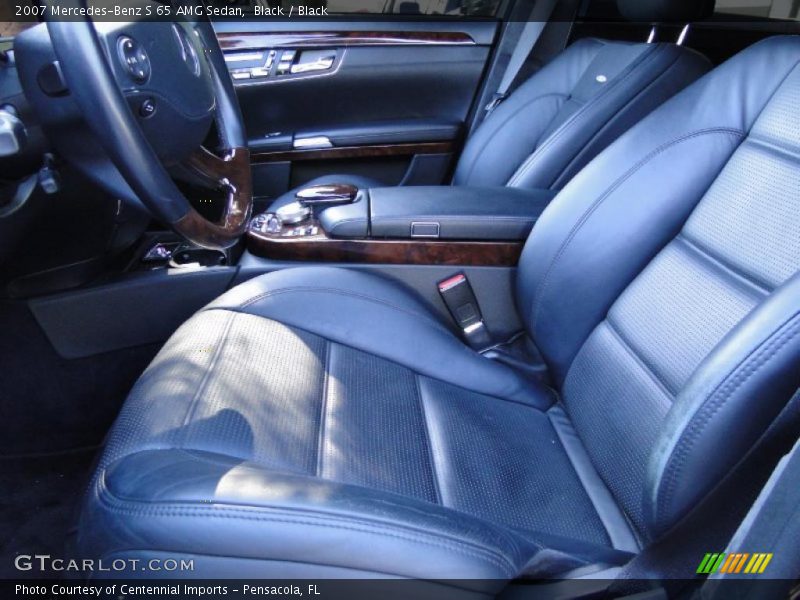 Black / Black 2007 Mercedes-Benz S 65 AMG Sedan