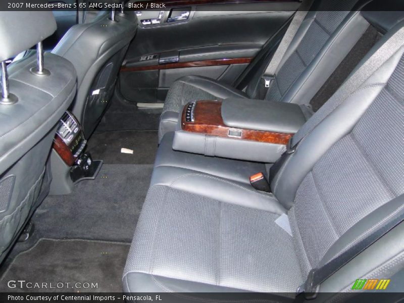  2007 S 65 AMG Sedan Black Interior