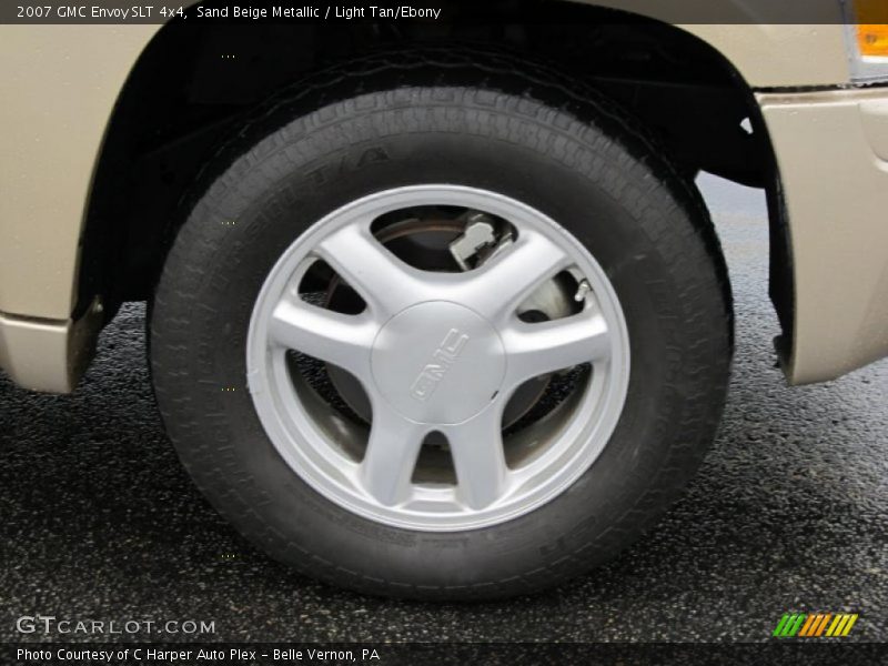 Sand Beige Metallic / Light Tan/Ebony 2007 GMC Envoy SLT 4x4