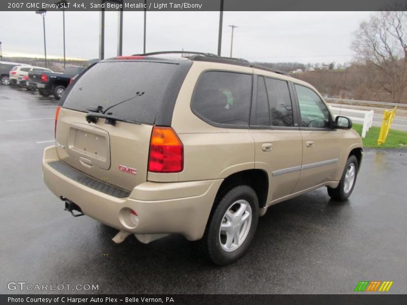 Sand Beige Metallic / Light Tan/Ebony 2007 GMC Envoy SLT 4x4
