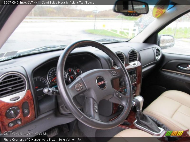 Sand Beige Metallic / Light Tan/Ebony 2007 GMC Envoy SLT 4x4