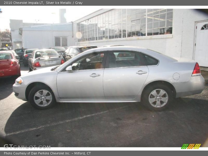 Silver Ice Metallic / Gray 2010 Chevrolet Impala LT