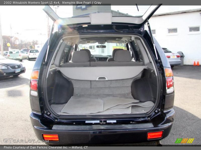 Memphis Blue Pearl / Gray 2002 Mitsubishi Montero Sport LS 4x4