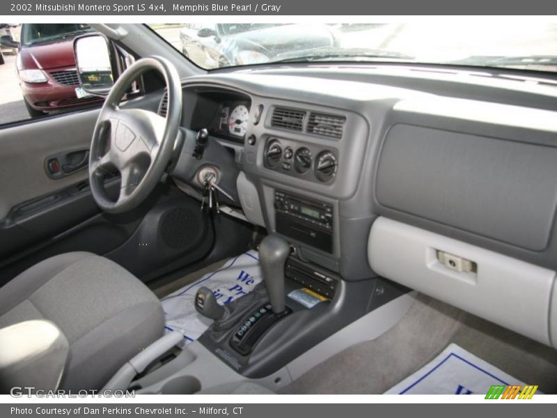  2002 Montero Sport LS 4x4 Gray Interior