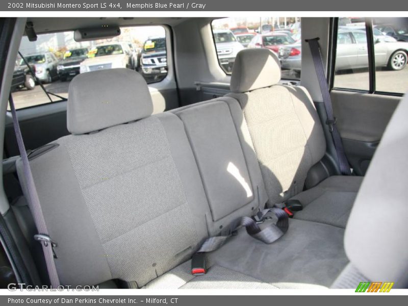 Memphis Blue Pearl / Gray 2002 Mitsubishi Montero Sport LS 4x4