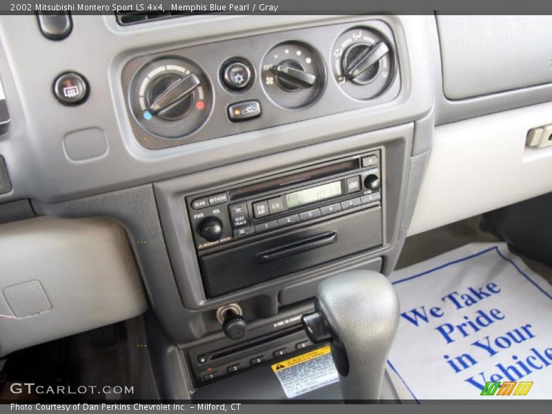 Memphis Blue Pearl / Gray 2002 Mitsubishi Montero Sport LS 4x4