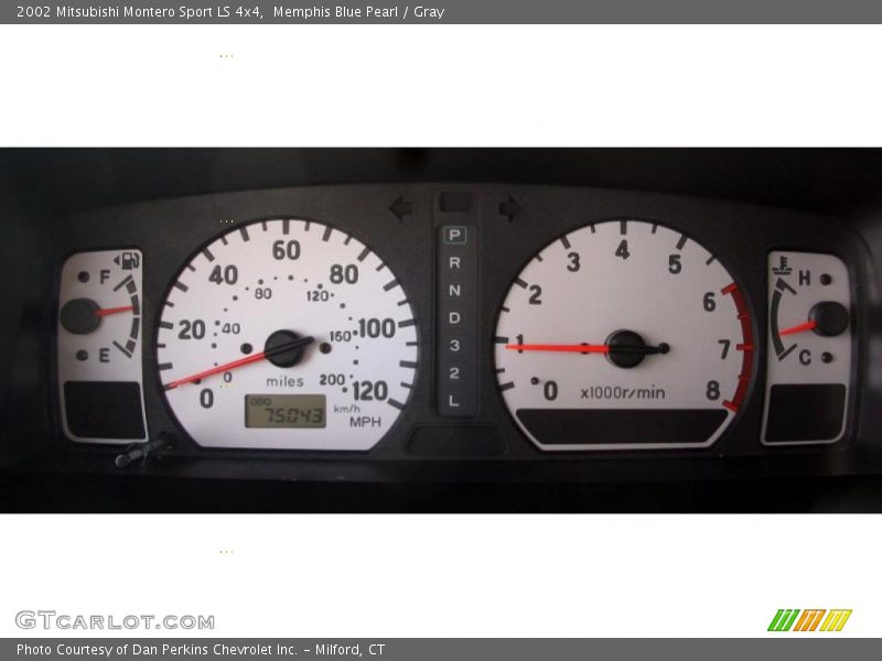  2002 Montero Sport LS 4x4 LS 4x4 Gauges