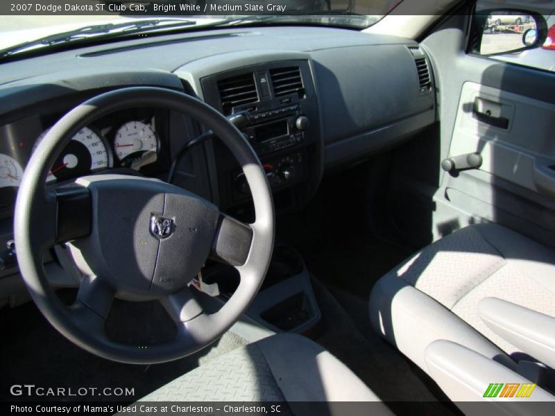 Medium Slate Gray Interior - 2007 Dakota ST Club Cab 