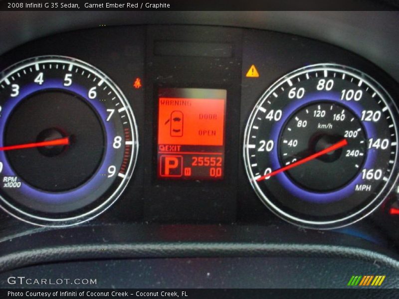 Garnet Ember Red / Graphite 2008 Infiniti G 35 Sedan