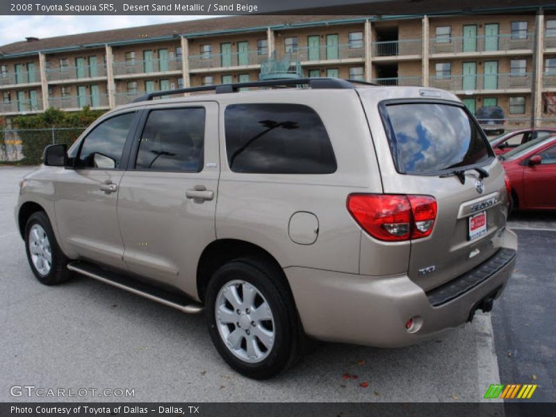 Desert Sand Metallic / Sand Beige 2008 Toyota Sequoia SR5