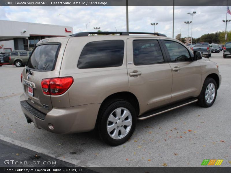 Desert Sand Metallic / Sand Beige 2008 Toyota Sequoia SR5
