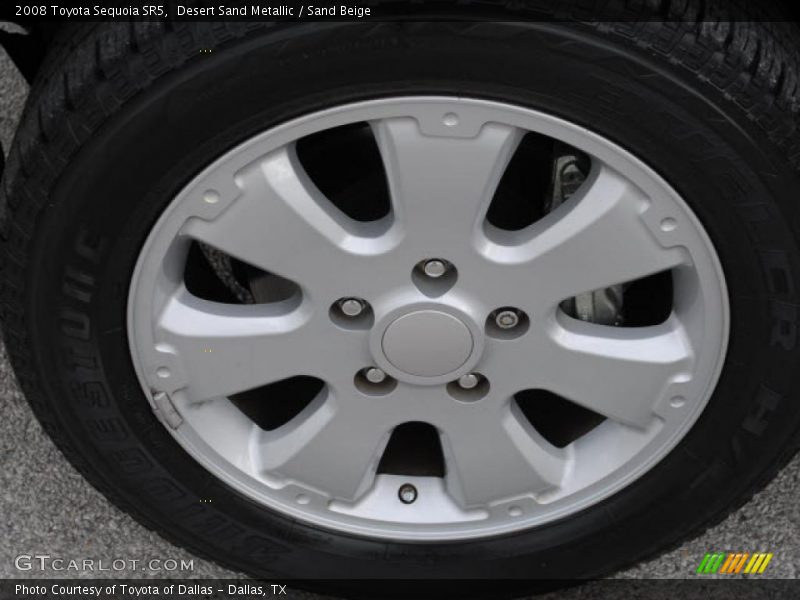 Desert Sand Metallic / Sand Beige 2008 Toyota Sequoia SR5