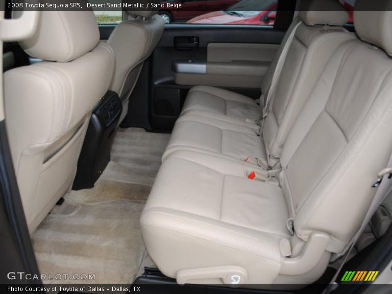Desert Sand Metallic / Sand Beige 2008 Toyota Sequoia SR5