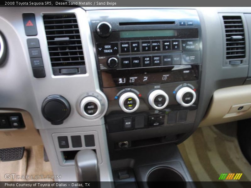 Desert Sand Metallic / Sand Beige 2008 Toyota Sequoia SR5