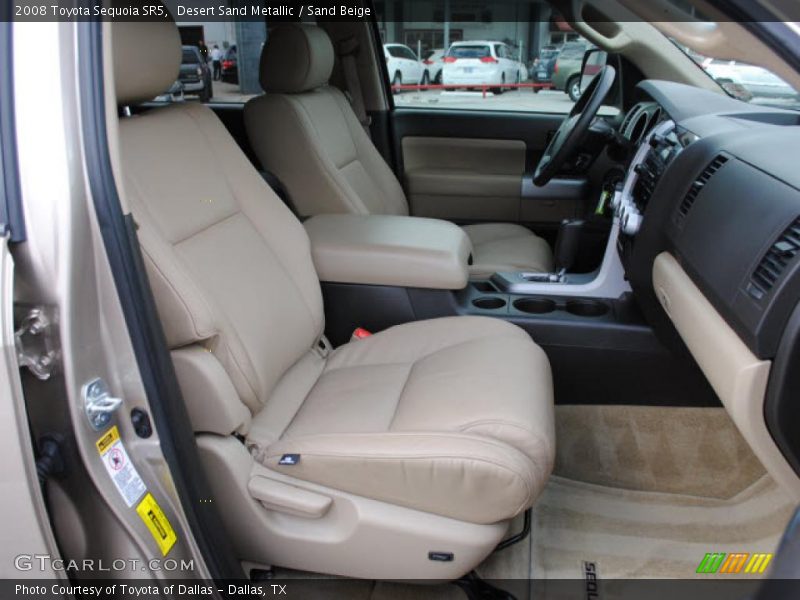 Desert Sand Metallic / Sand Beige 2008 Toyota Sequoia SR5