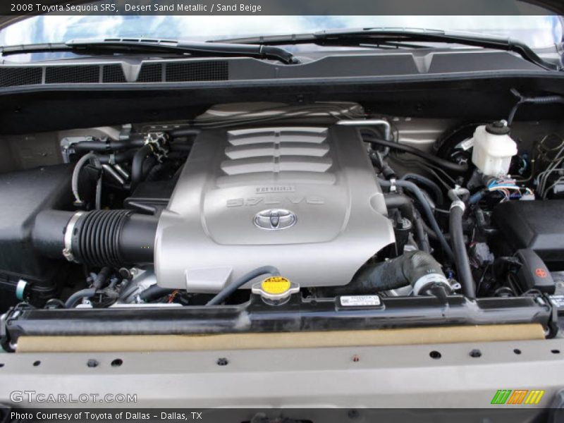 Desert Sand Metallic / Sand Beige 2008 Toyota Sequoia SR5