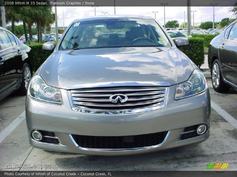 Platinum Graphite / Stone 2008 Infiniti M 35 Sedan