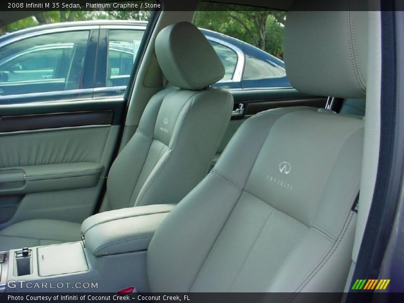 Platinum Graphite / Stone 2008 Infiniti M 35 Sedan