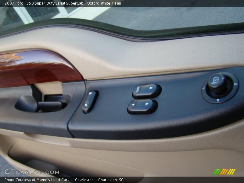 Oxford White / Tan 2007 Ford F350 Super Duty Lariat SuperCab