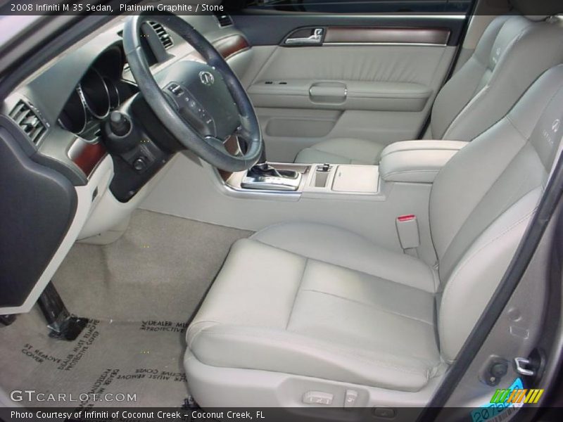 Platinum Graphite / Stone 2008 Infiniti M 35 Sedan