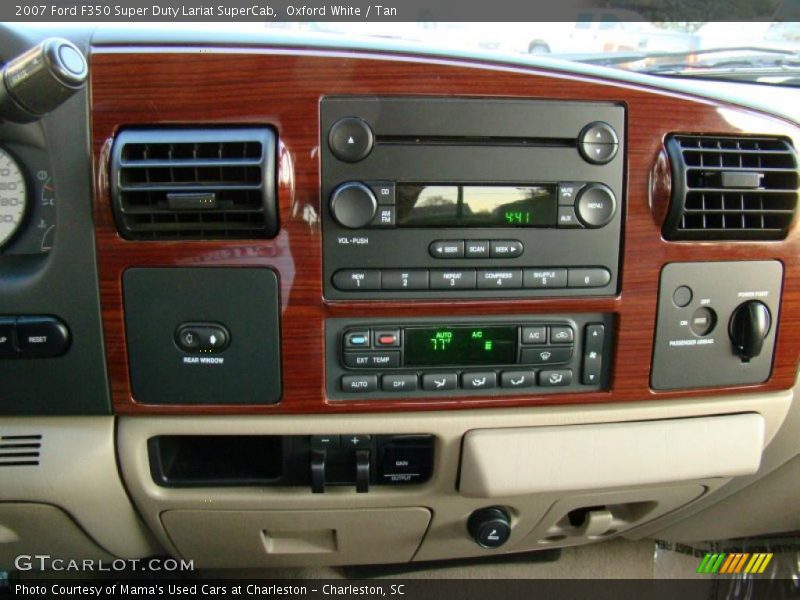 Oxford White / Tan 2007 Ford F350 Super Duty Lariat SuperCab