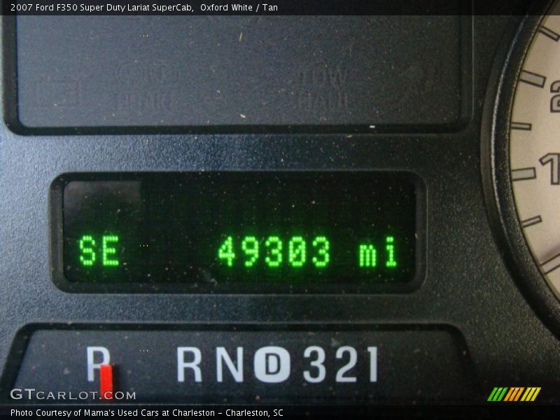 Oxford White / Tan 2007 Ford F350 Super Duty Lariat SuperCab