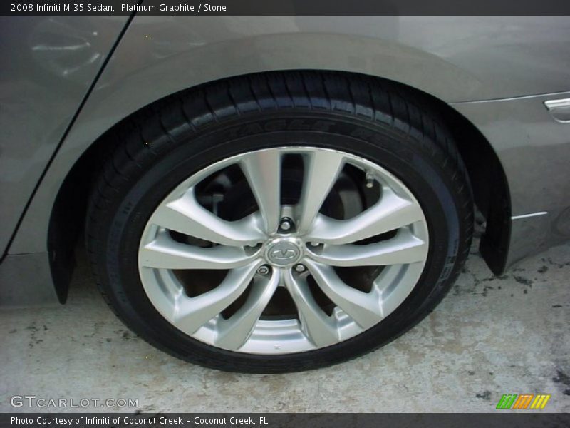 Platinum Graphite / Stone 2008 Infiniti M 35 Sedan