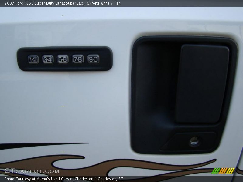 Oxford White / Tan 2007 Ford F350 Super Duty Lariat SuperCab