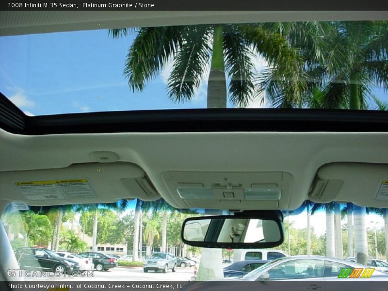 Platinum Graphite / Stone 2008 Infiniti M 35 Sedan