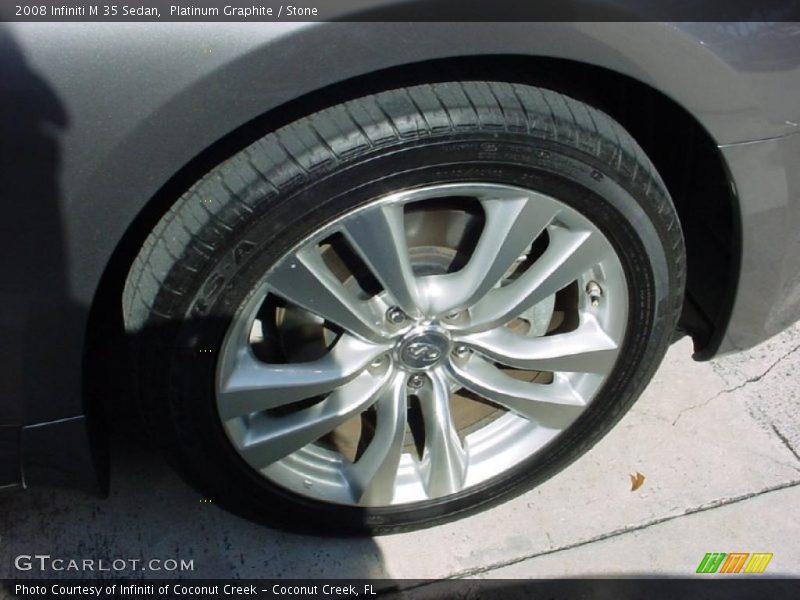 Platinum Graphite / Stone 2008 Infiniti M 35 Sedan