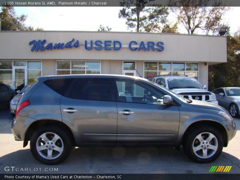 Platinum Metallic / Charcoal 2005 Nissan Murano SL AWD