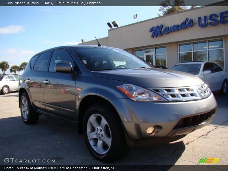 Platinum Metallic / Charcoal 2005 Nissan Murano SL AWD