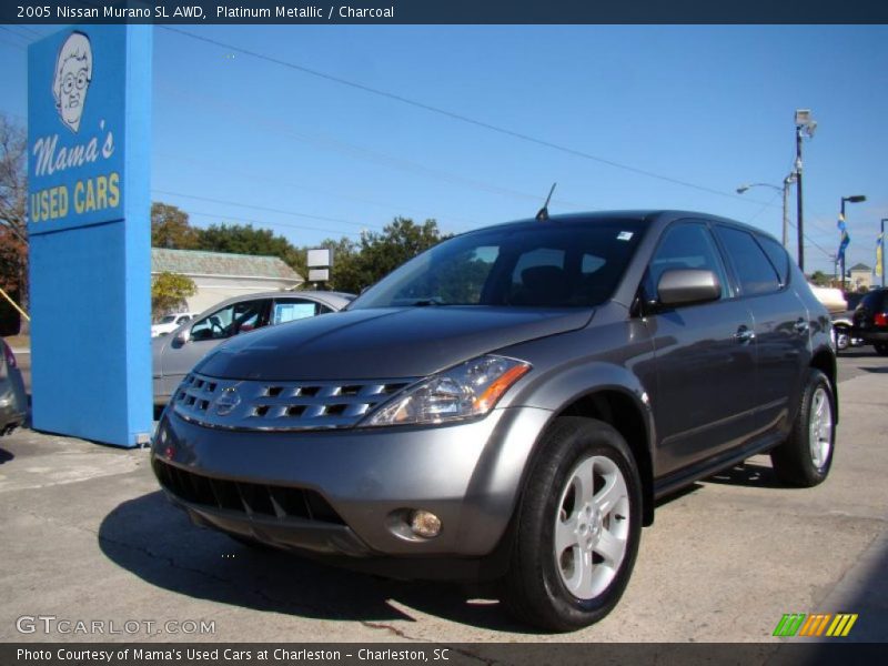 Platinum Metallic / Charcoal 2005 Nissan Murano SL AWD
