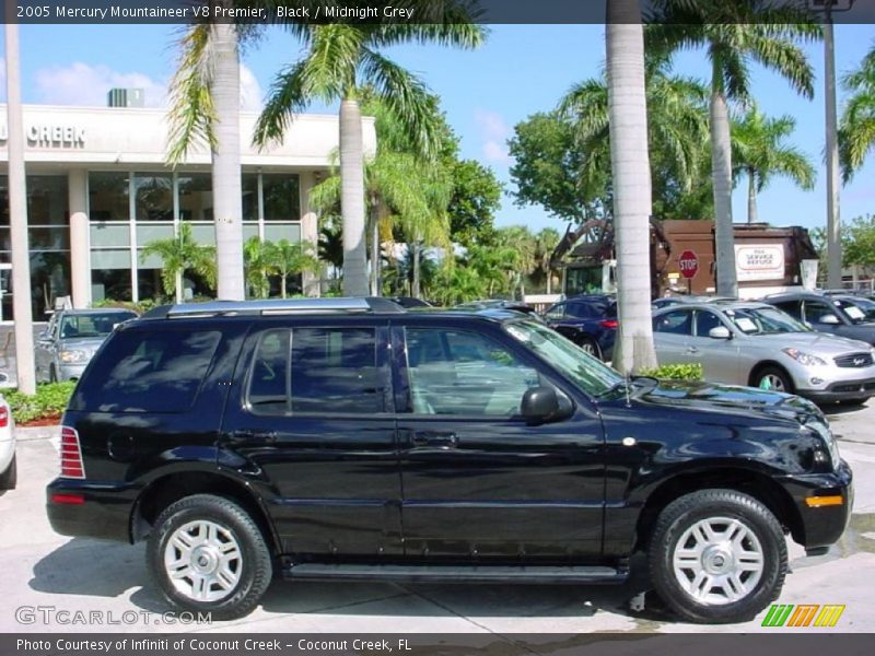 Black / Midnight Grey 2005 Mercury Mountaineer V8 Premier