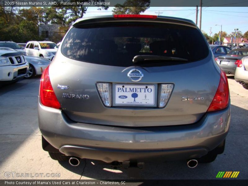 Platinum Metallic / Charcoal 2005 Nissan Murano SL AWD