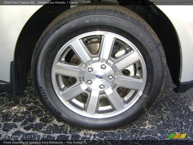 Smokestone Metallic / Camel 2009 Ford Taurus SEL