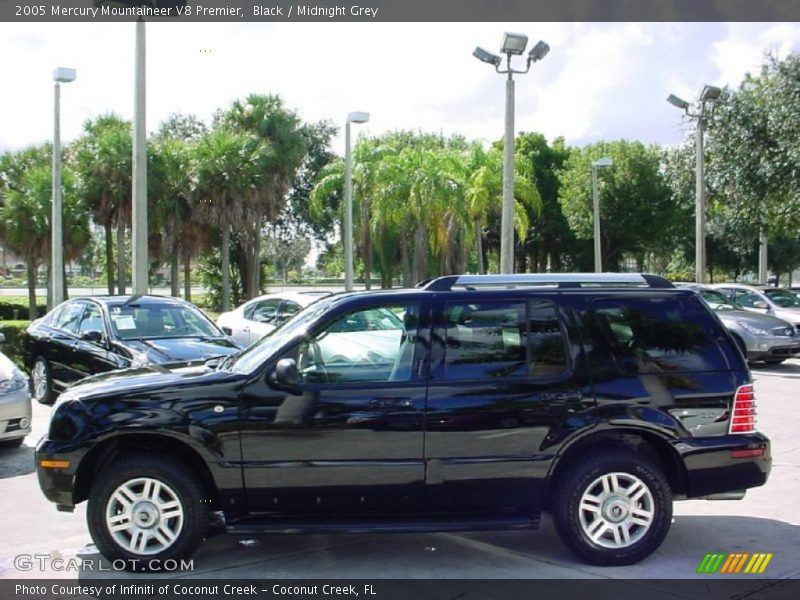 Black / Midnight Grey 2005 Mercury Mountaineer V8 Premier