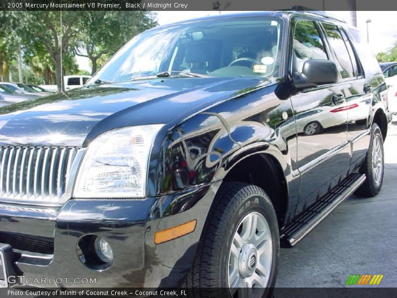 Black / Midnight Grey 2005 Mercury Mountaineer V8 Premier
