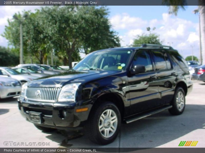 Black / Midnight Grey 2005 Mercury Mountaineer V8 Premier