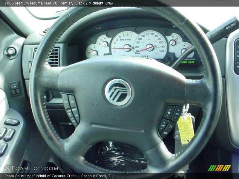 Black / Midnight Grey 2005 Mercury Mountaineer V8 Premier