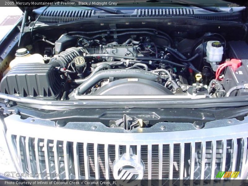 Black / Midnight Grey 2005 Mercury Mountaineer V8 Premier