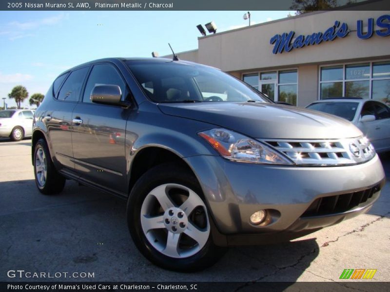 Platinum Metallic / Charcoal 2005 Nissan Murano SL AWD