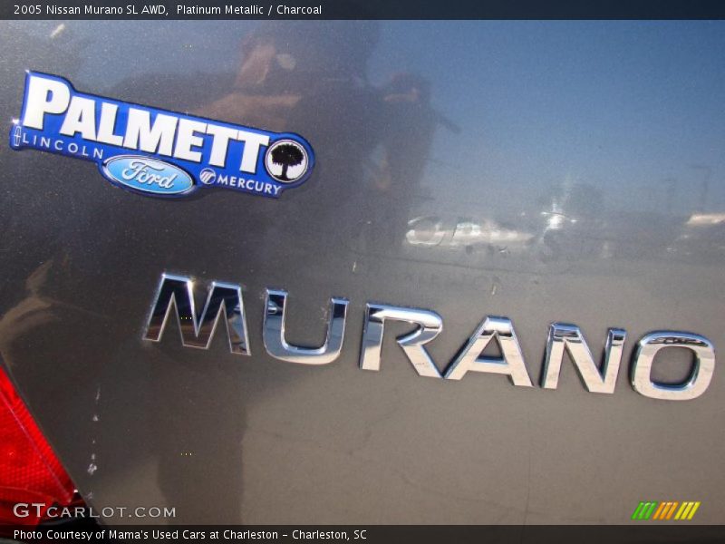 Platinum Metallic / Charcoal 2005 Nissan Murano SL AWD
